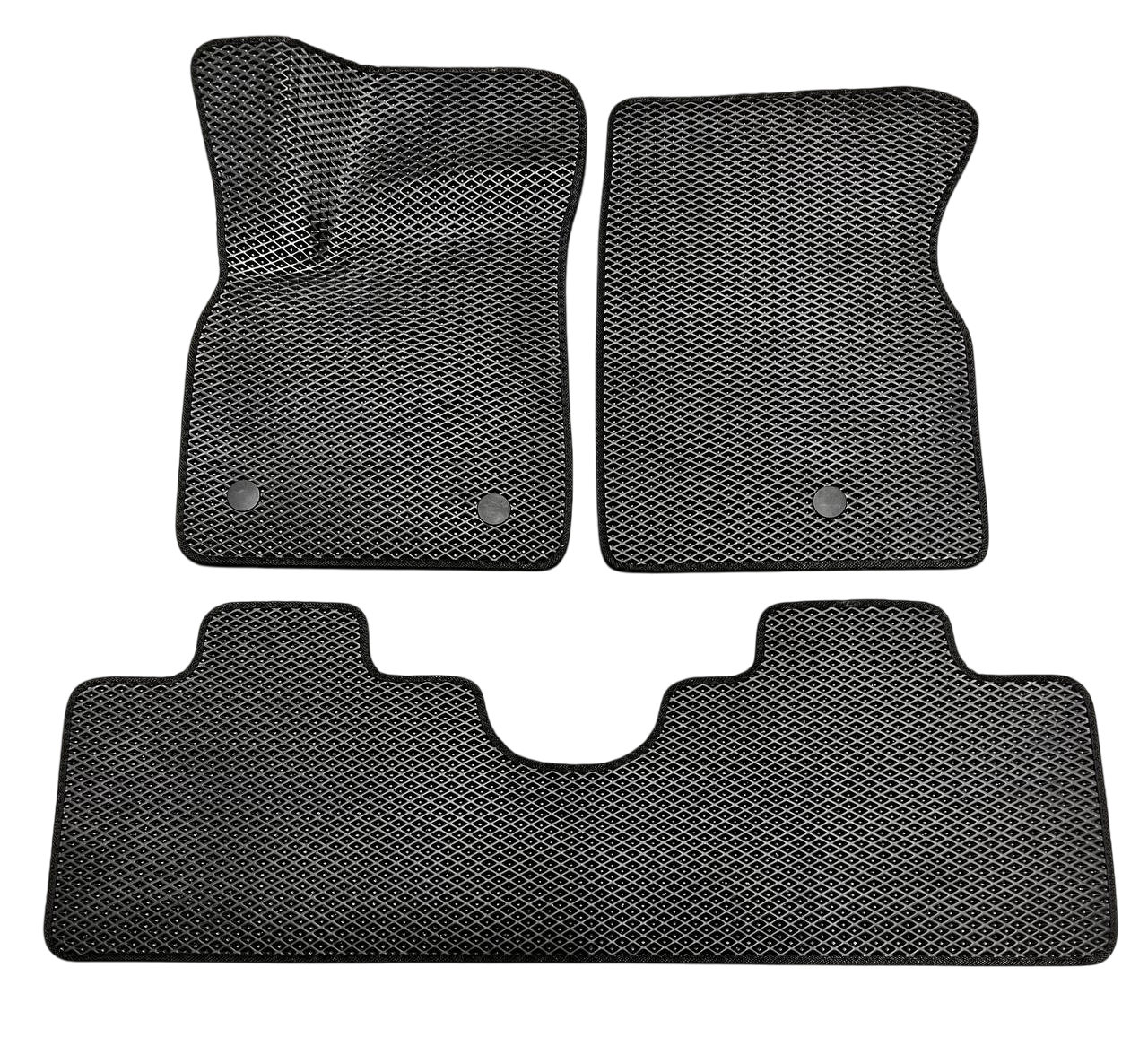 Коврики EVA с 3Д лапой в салон для Ford Mustang Mach-E 2020- гг. Черный (2569183659)