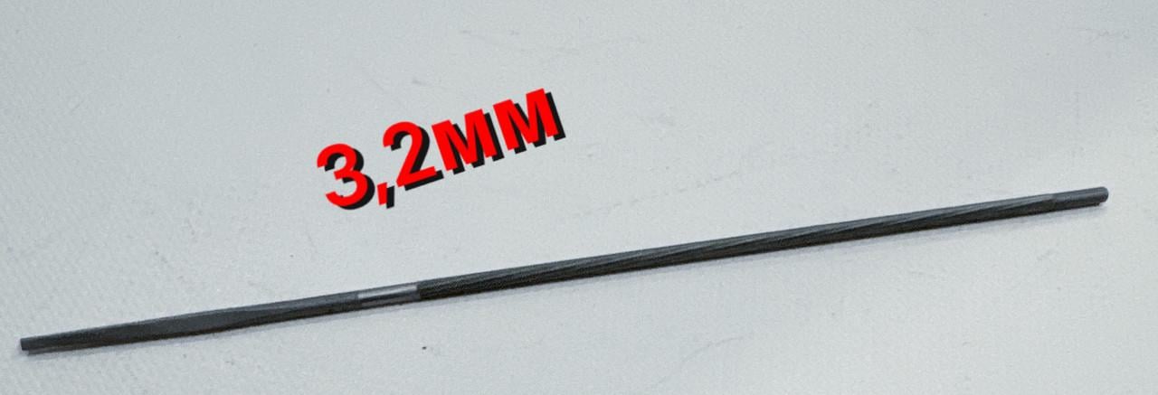 Напильник для заточки цепи аккумуляторной мины пилы Procraft PKA-18LI 3,2 мм (2030904450) - фото 2 Напильник для заточки цепи аккумуляторной мины пилы Procraft PKA-18LI 3,2 мм (2030904450) - фото 2