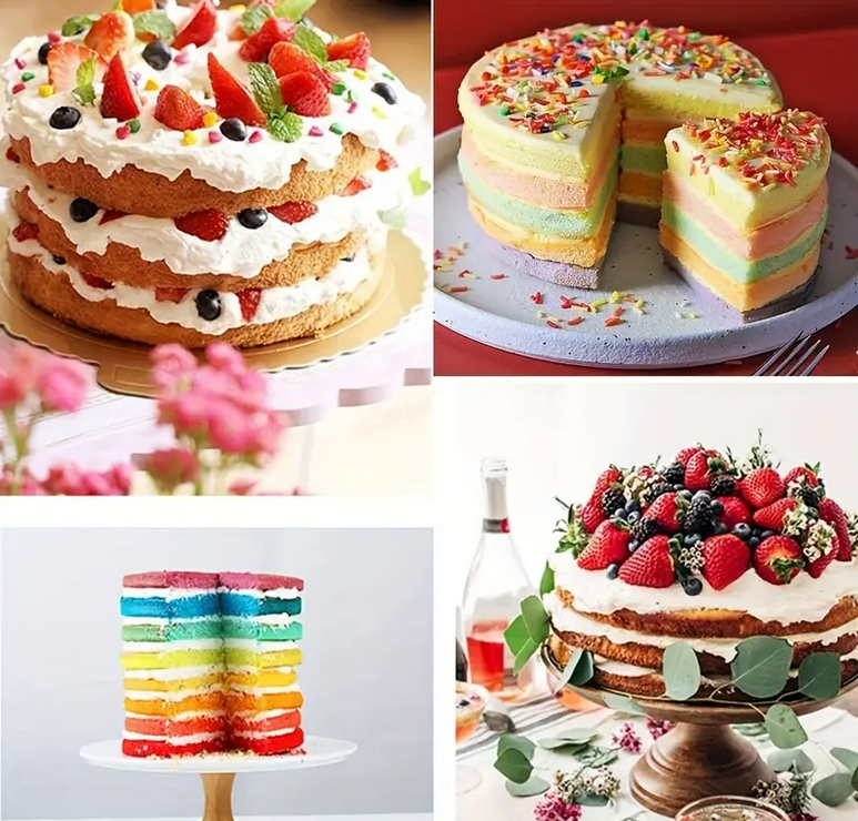 Форма силиконовая круглая для выпечки 10 см Коричневый (SAM-8977) - фото 10