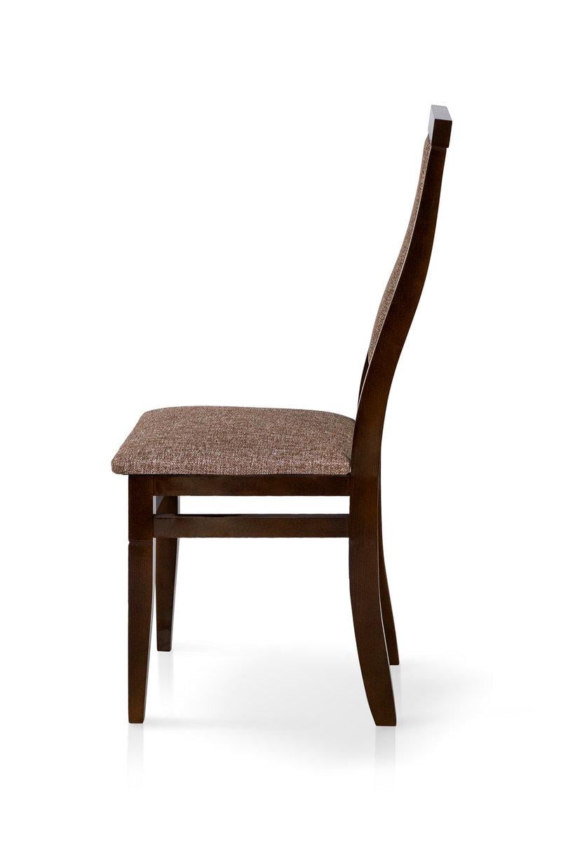 Стілець кухонний Мікс Меблі обідній Чумак Темний горіх/Поло Браун - фото 4 Стілець кухонний Мікс Меблі обідній Чумак Темний горіх/Поло Браун - фото 4