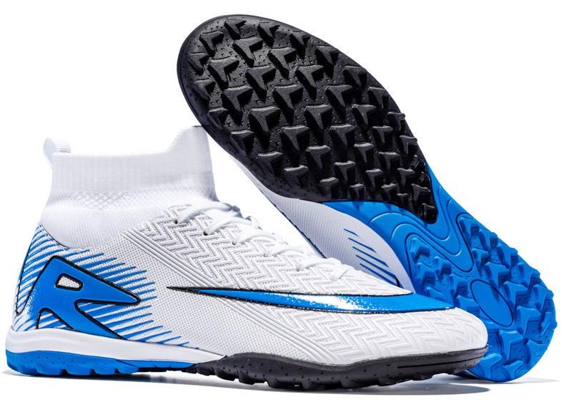 Сороконіжки футбольні Tezaz Turf Ground р. 45 Білий (2064)