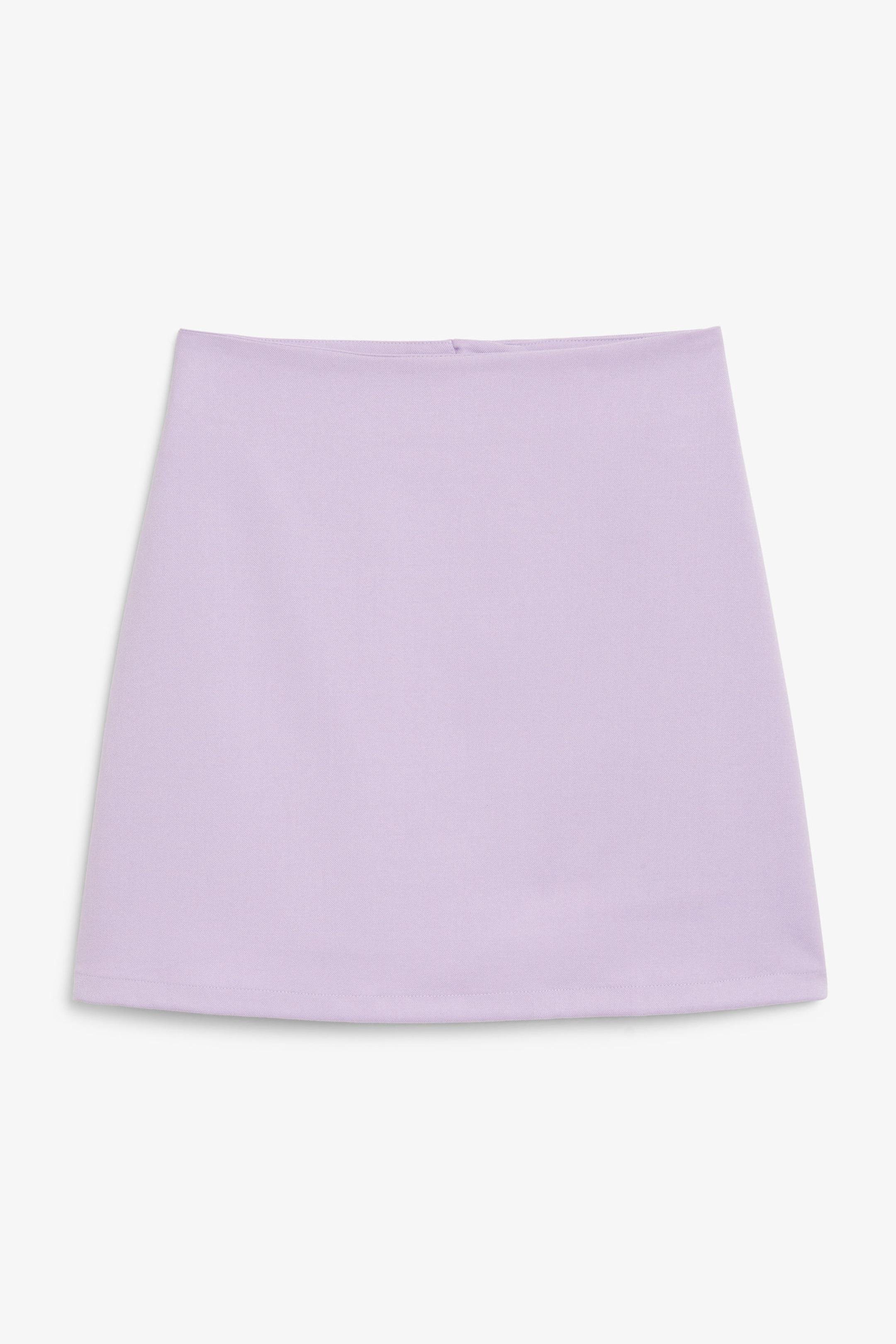 Спідниця Monki р. 40 Світло-бузковий (X6061052078)