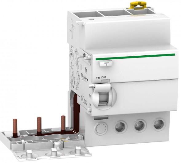 Блок дифференциальный Schneider Electric Acti9 Vigi iC60 3P 25А 30 мА тип AC (A9V41325)
