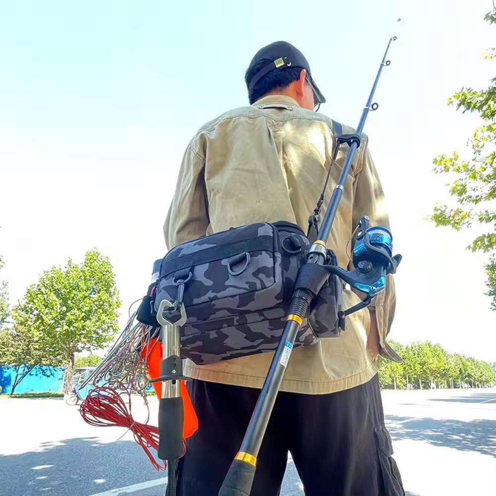 Сумка спінінгіста поясна для ходової риболовлі - фото 3 Сумка спінінгіста поясна для ходової риболовлі - фото 3