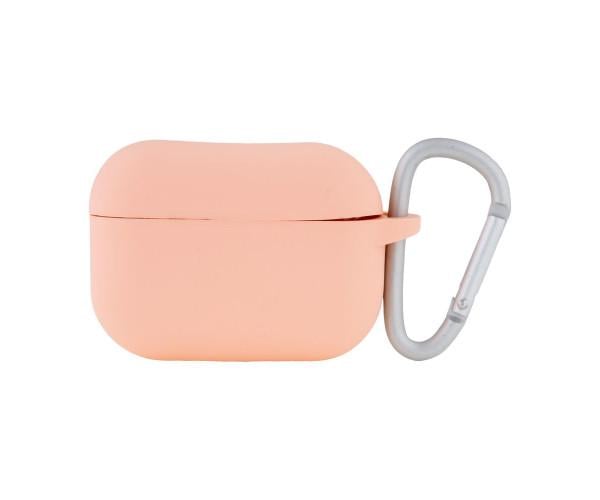 Чехол-футляр Gorilla Silicone Case для наушников Apple Airpods Pro/Carabin Светло-розовый