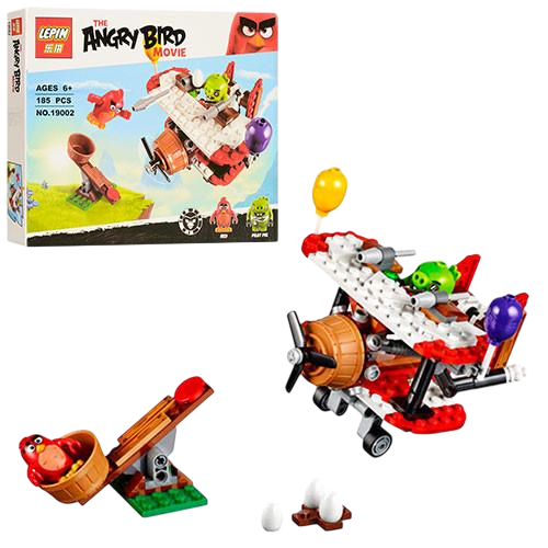 Конструктор 19002 AB літак 185 дет. пластик Різнокольоровий (147-132-BOC088019) - фото 2 Конструктор 19002 AB літак 185 дет. пластик Різнокольоровий (147-132-BOC088019) - фото 2