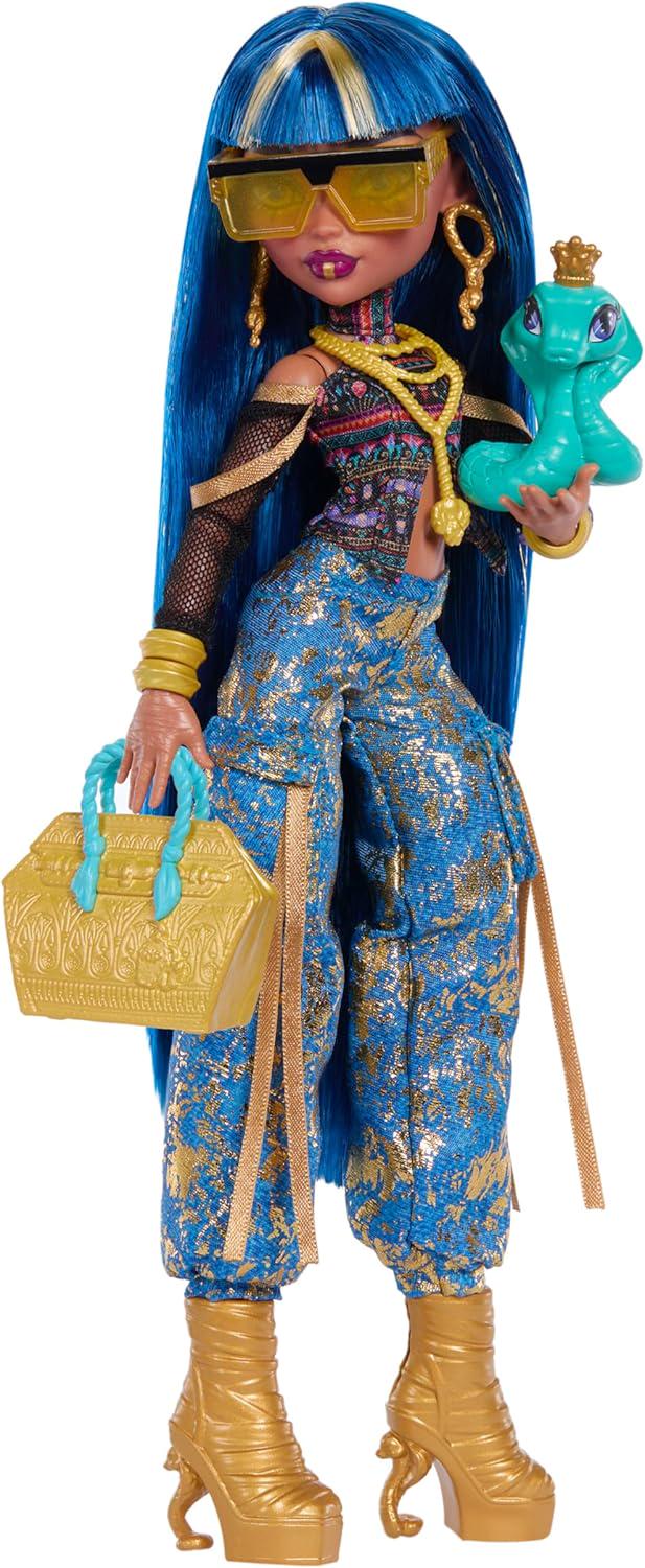 Лялька Monster High Cleo De Nile Fabulous Fashion Doll (31073849) - фото 2 Лялька Monster High Cleo De Nile Fabulous Fashion Doll (31073849) - фото 2