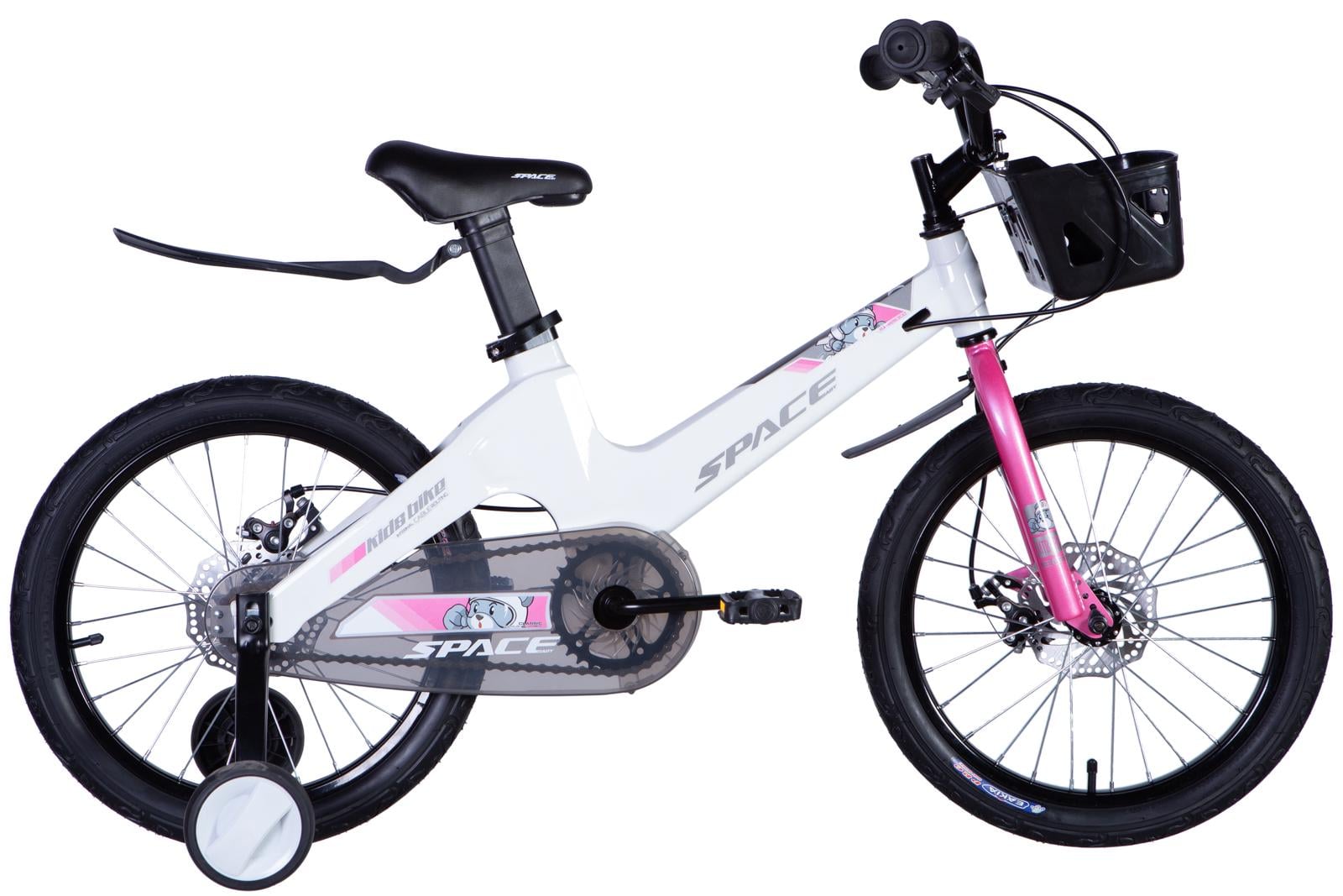 Велосипед Space KID MOON DD MG 18" рама-10" 2025 р. Білий