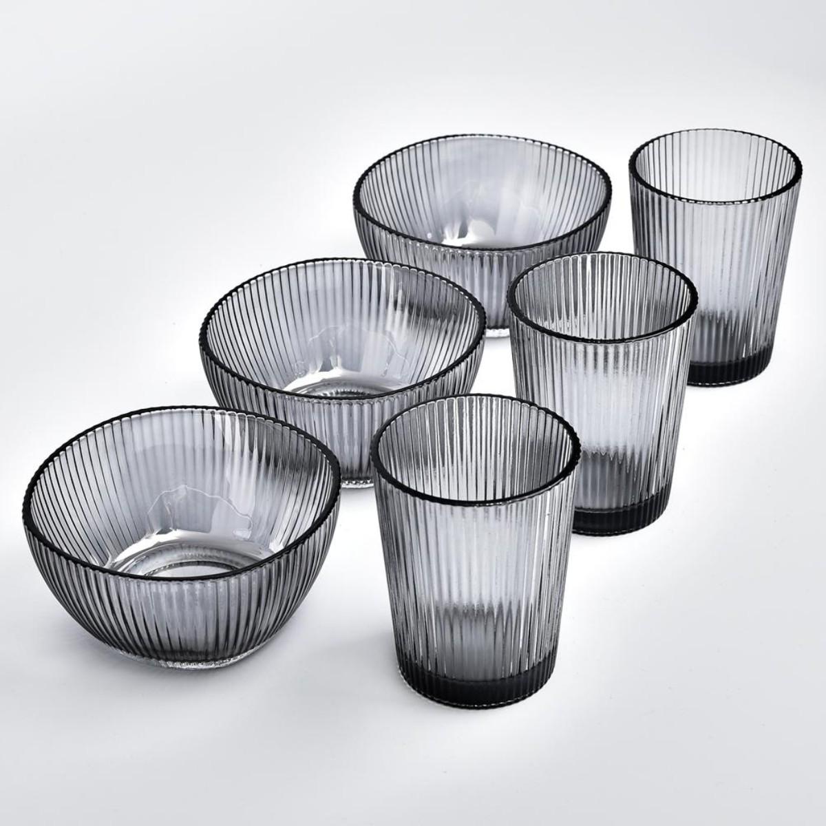 Набор посуды Stenson 6 предметов стекло (R89577) - фото 2 Набор посуды Stenson 6 предметов стекло (R89577) - фото 2