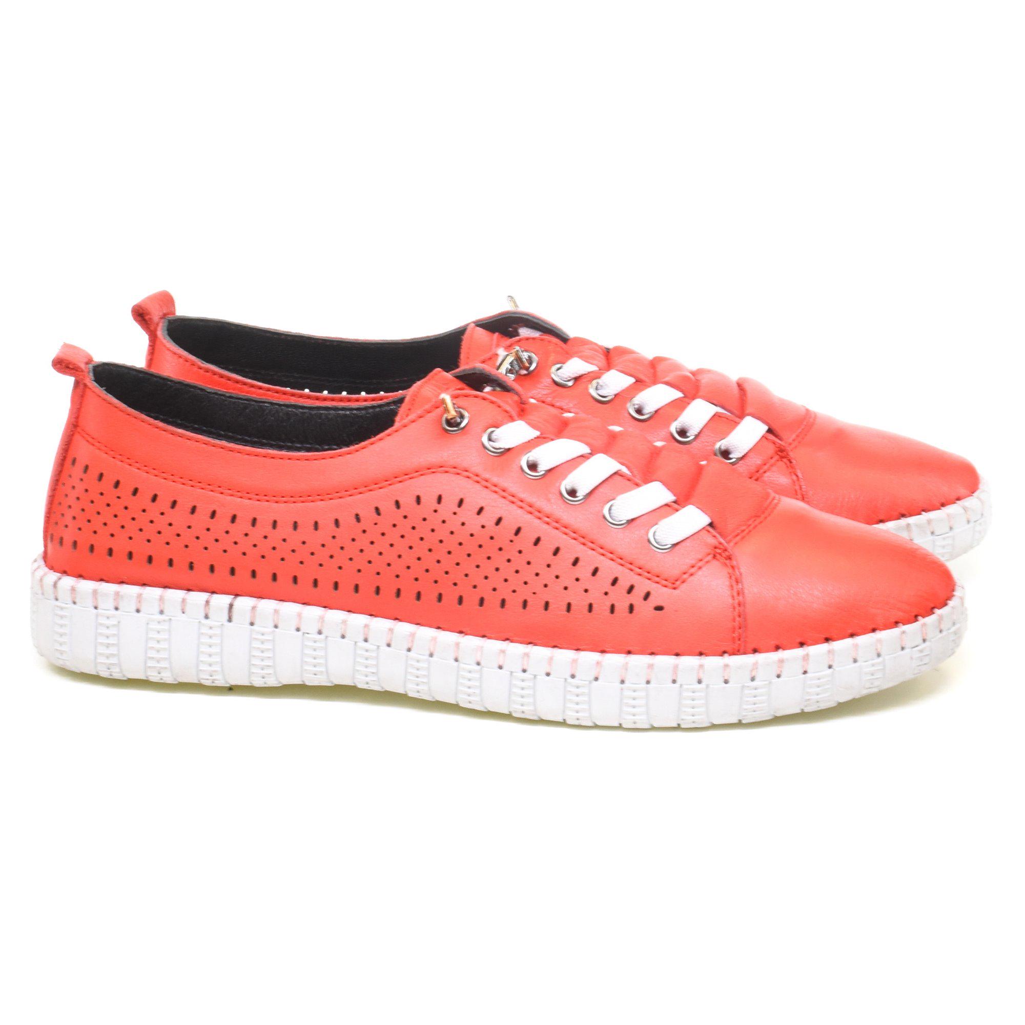 Кеди жіночі La Pinta р. 38 Червоний (089259-38) - фото 4 Кеди жіночі La Pinta р. 38 Червоний (089259-38) - фото 4