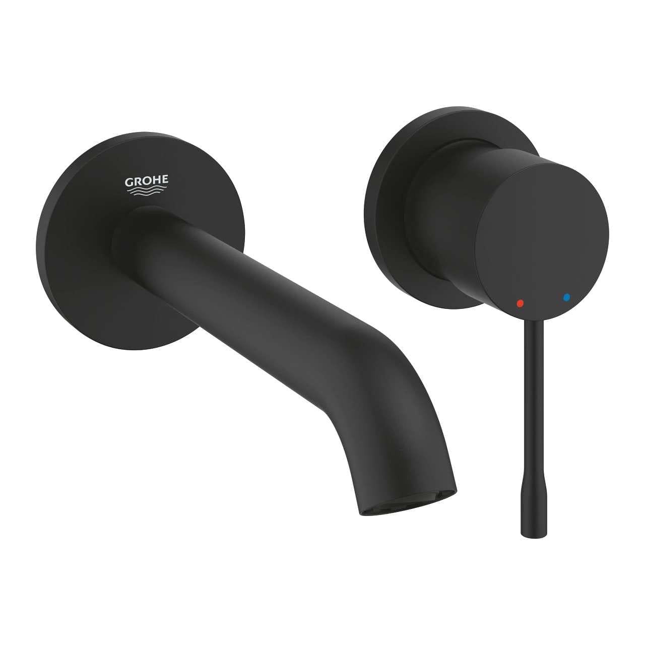 Змішувач для раковини Grohe Essence M-Size прихованого монтажу Чорний матовий (29192KF1)