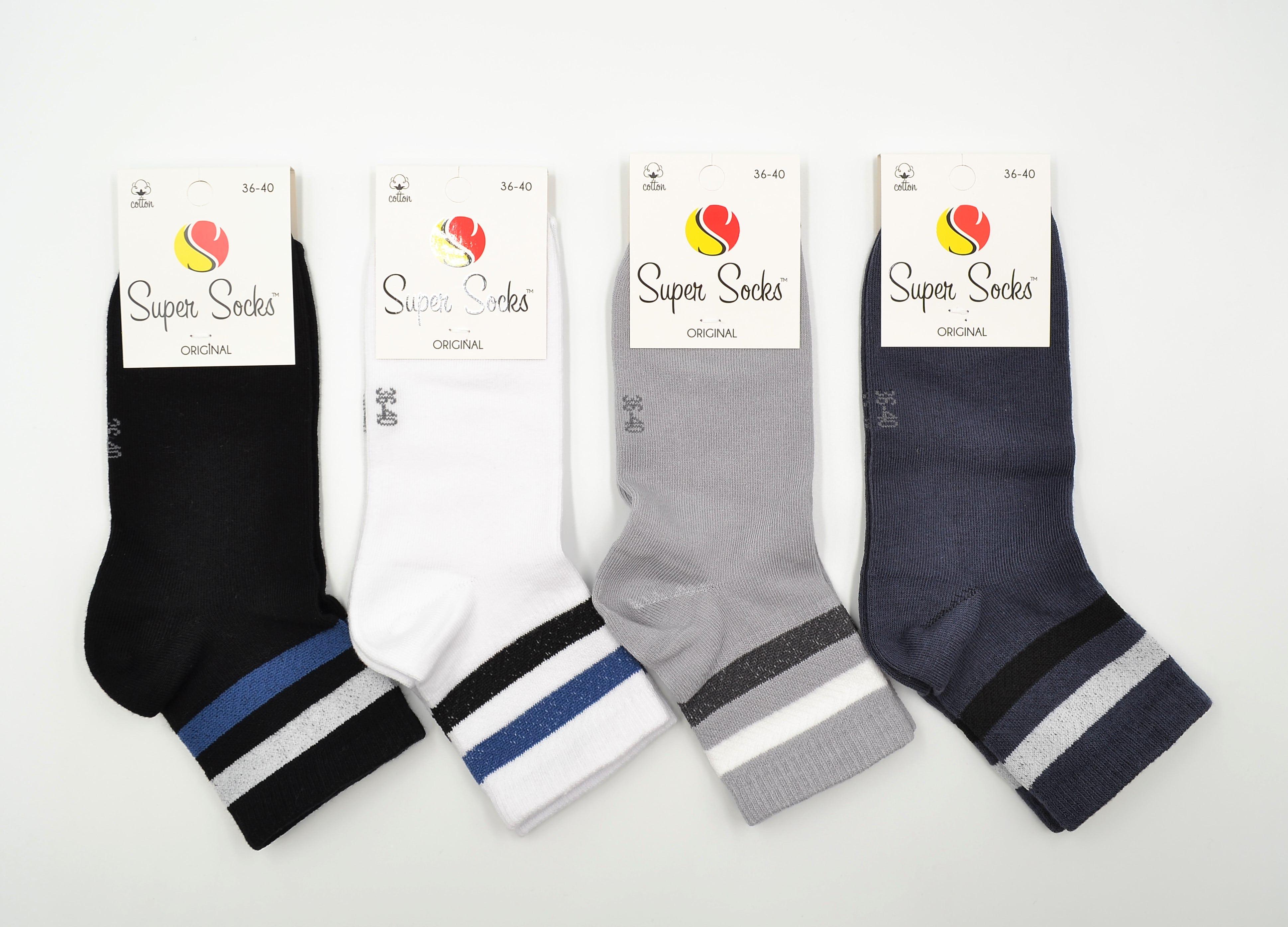 Носки универсальные демисезонные Super Socks 004.S199 р. 36-40 Ассорти