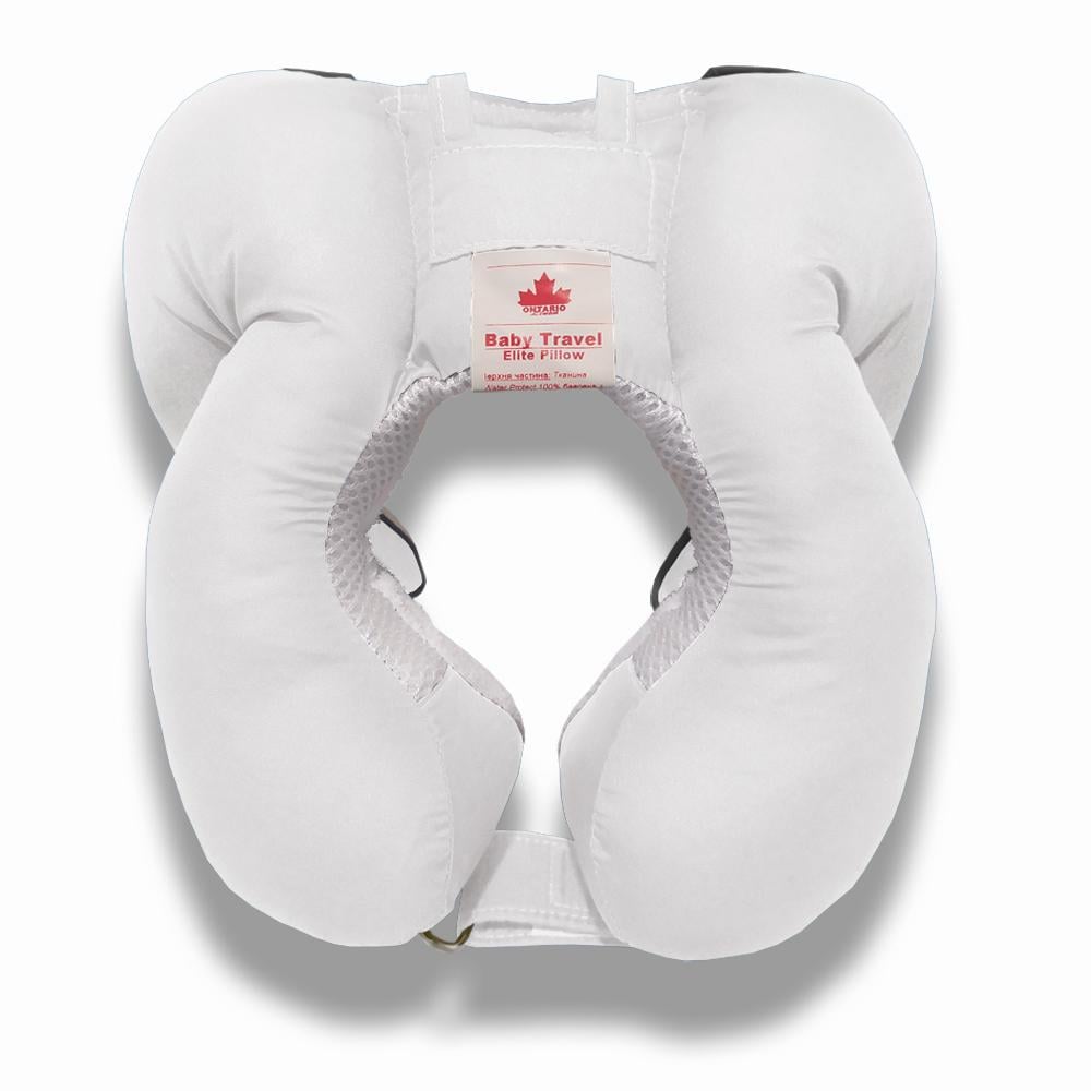 Подушка детская защитная для автокресла/коляски Ontario Baby Travel Elite Pillow Белый (ART-0000669)