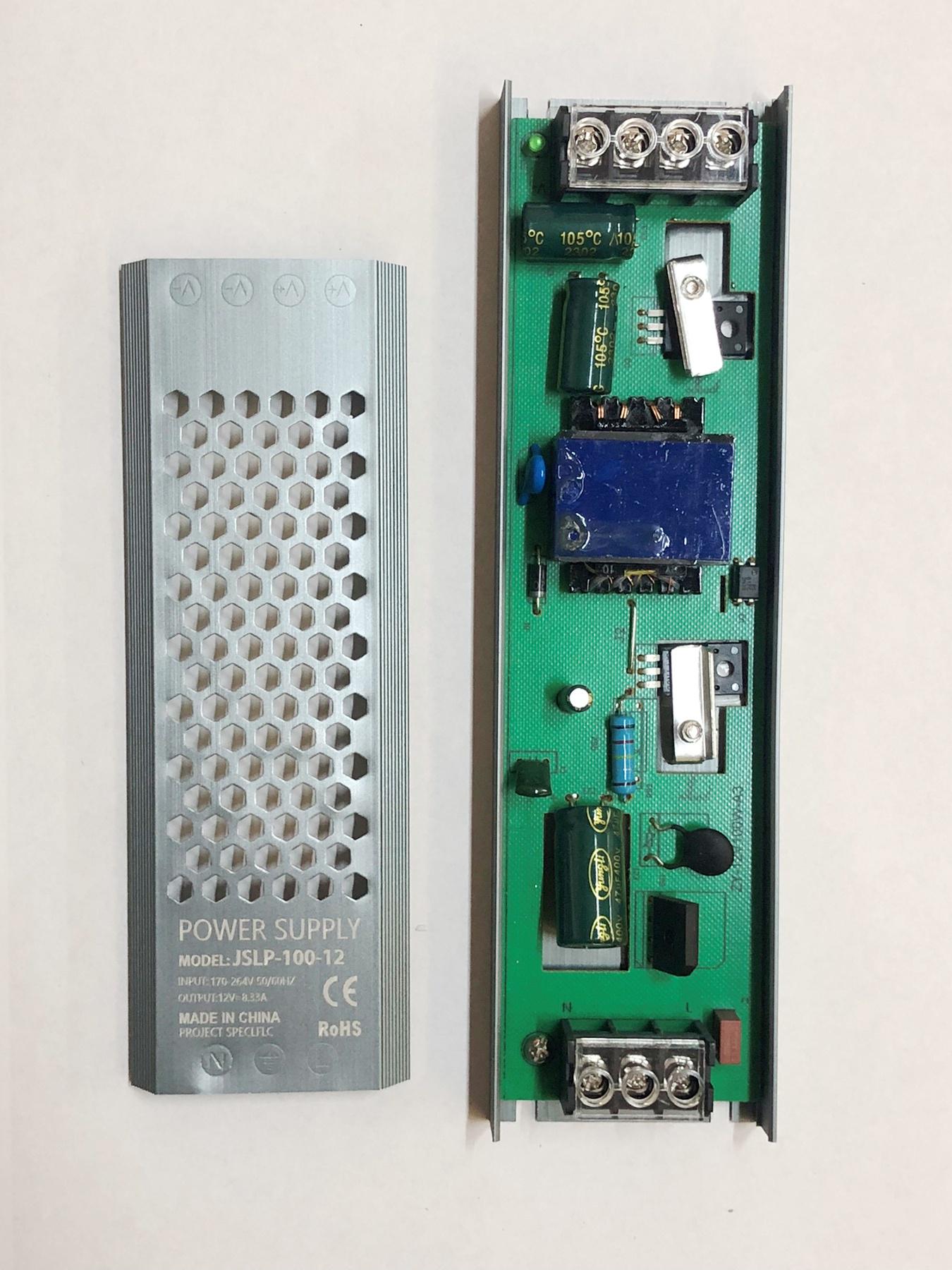 Блок питания для led ленты DIMAX Power Supply 100W 8А 12V (11160102) - фото 3