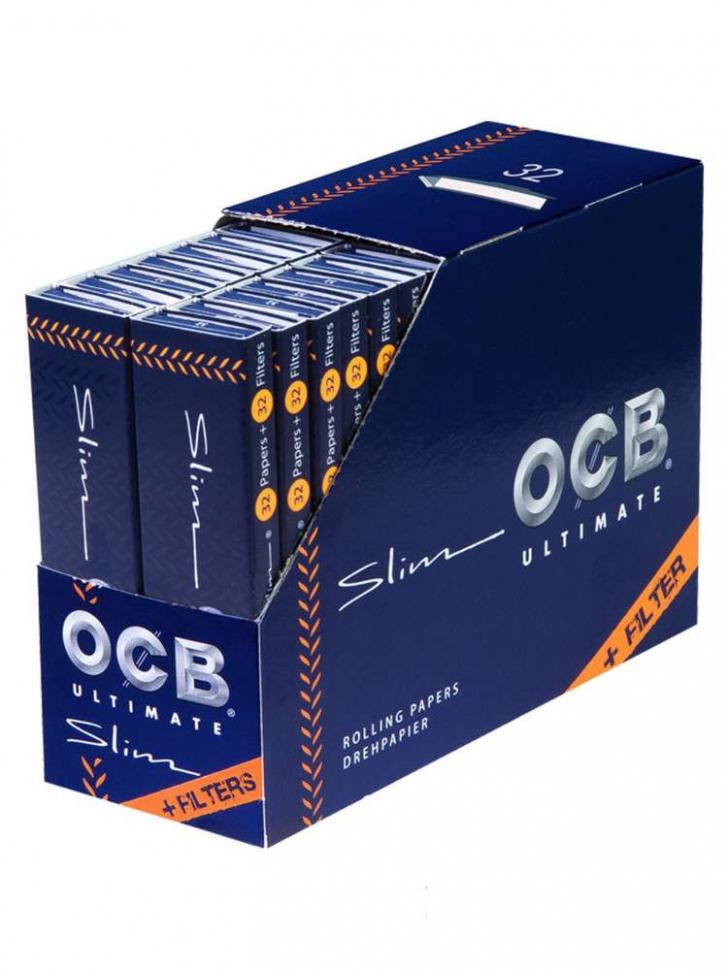 Папір сигаретний OCB Ultimate Slim Tips - фото 3