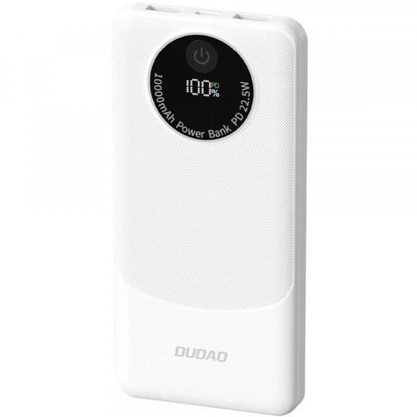 Повербанк DUDAO K12 10000 mAh 22,5W White (6976625333875)