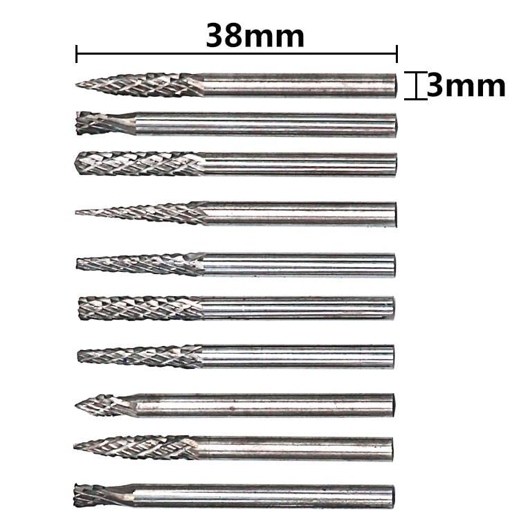 Набор из борфрез по металлу Dremel 20 шт. (89а) - фото 4