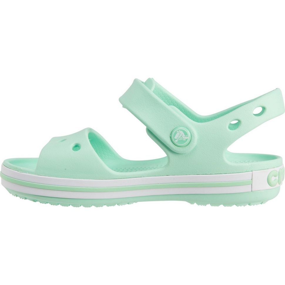 Сандалії для дівчинки Crocs Crocband Sandal Neon Mint р. 34-35 М'ятний (27093)