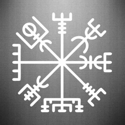 Наклейка Vegvisir 45x45 см (26933349)