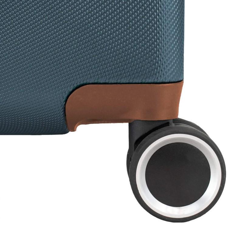 Валіза SEMI LINE T5672-4 28" L Blue/Brown (52972) - фото 3 Валіза SEMI LINE T5672-4 28" L Blue/Brown (52972) - фото 3