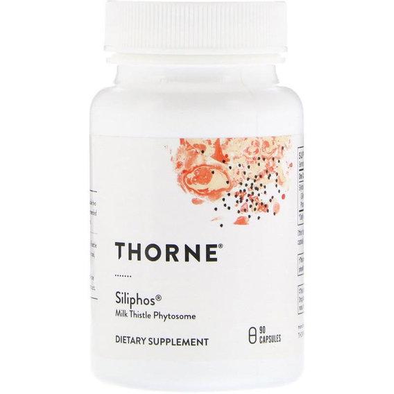 Комплекс для профілактики печінки Thorne Research Siliphos 90 Caps