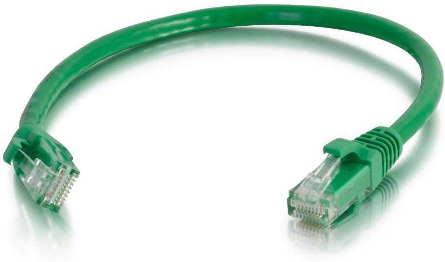 Патч-корд C2G Cat5e 24AWG 1,5 м с UTP экранированием Зеленый (CG83202)