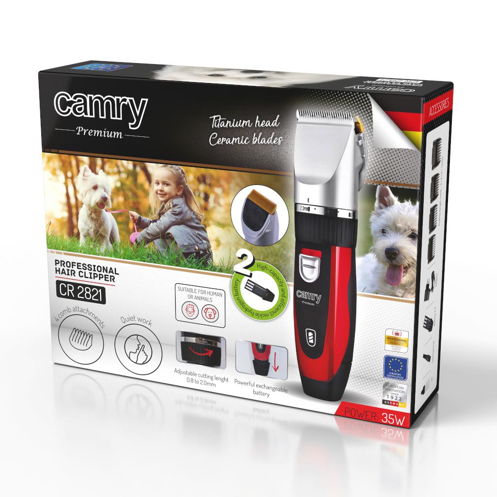 Машинка для стрижки тварин Camry CR 2821 (9401) - фото 20 Машинка для стрижки тварин Camry CR 2821 (9401) - фото 20