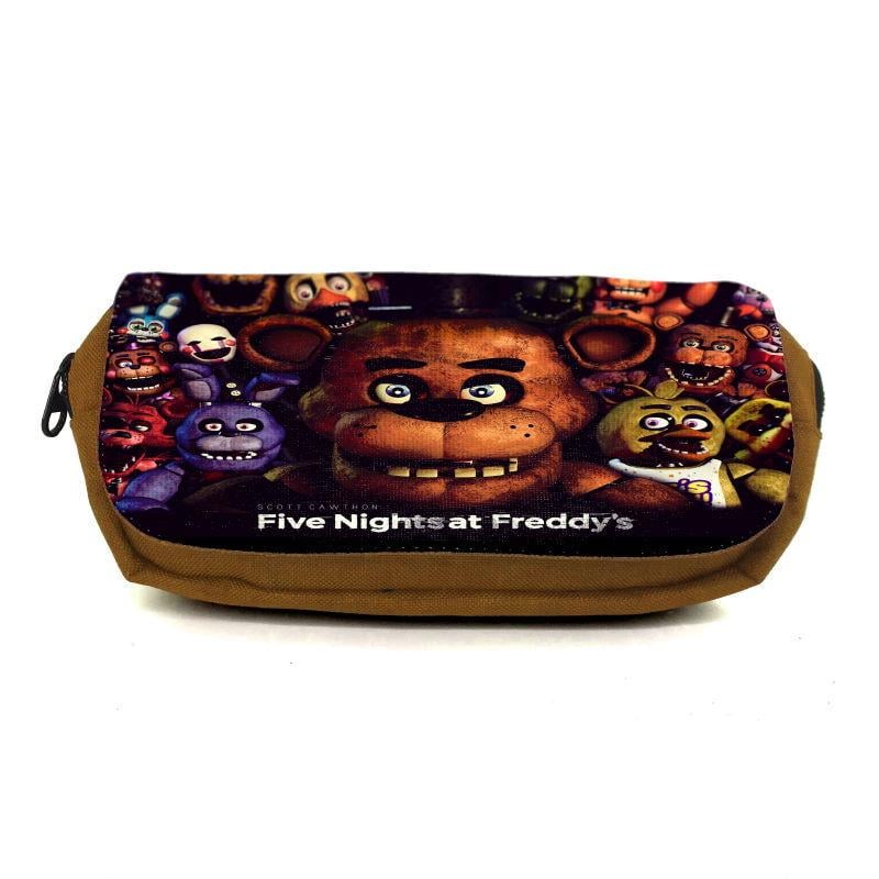 Пенал школьный Аниматроники Пять ночей Фредди FNAF-0008 Оранжевый (1478385351)