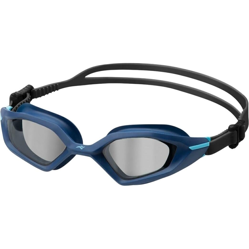 Очки для плавания Aqua Speed CYCLONE Темно-сине-черный (714-10)