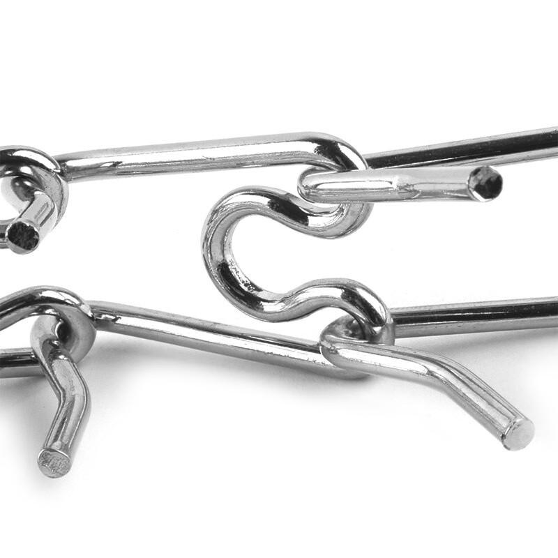 Ошейник удавка для собак Pet N001 металлический с шипами M - фото 3 Ошейник удавка для собак Pet N001 металлический с шипами M - фото 3