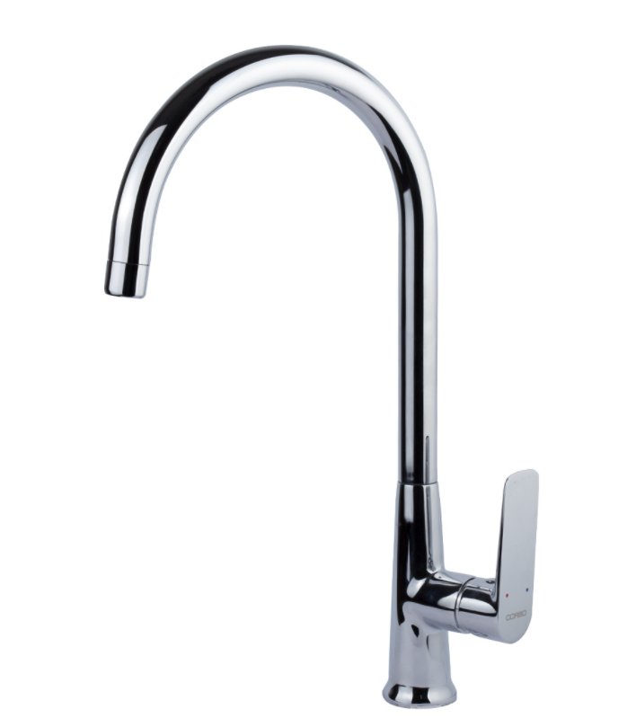 Смеситель для кухни Corso Lugano CH-4B147C J-излив на гайке Ø 25 мм (9620100)