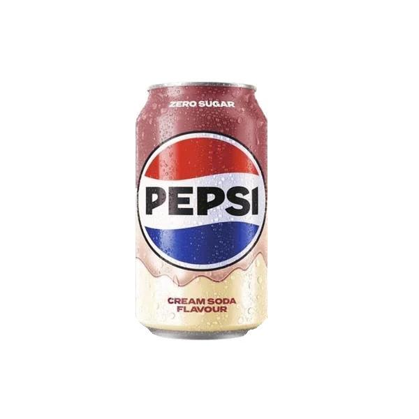 Напиток газированный Pepsi Zero Sugar Cream Soda 330 мл
