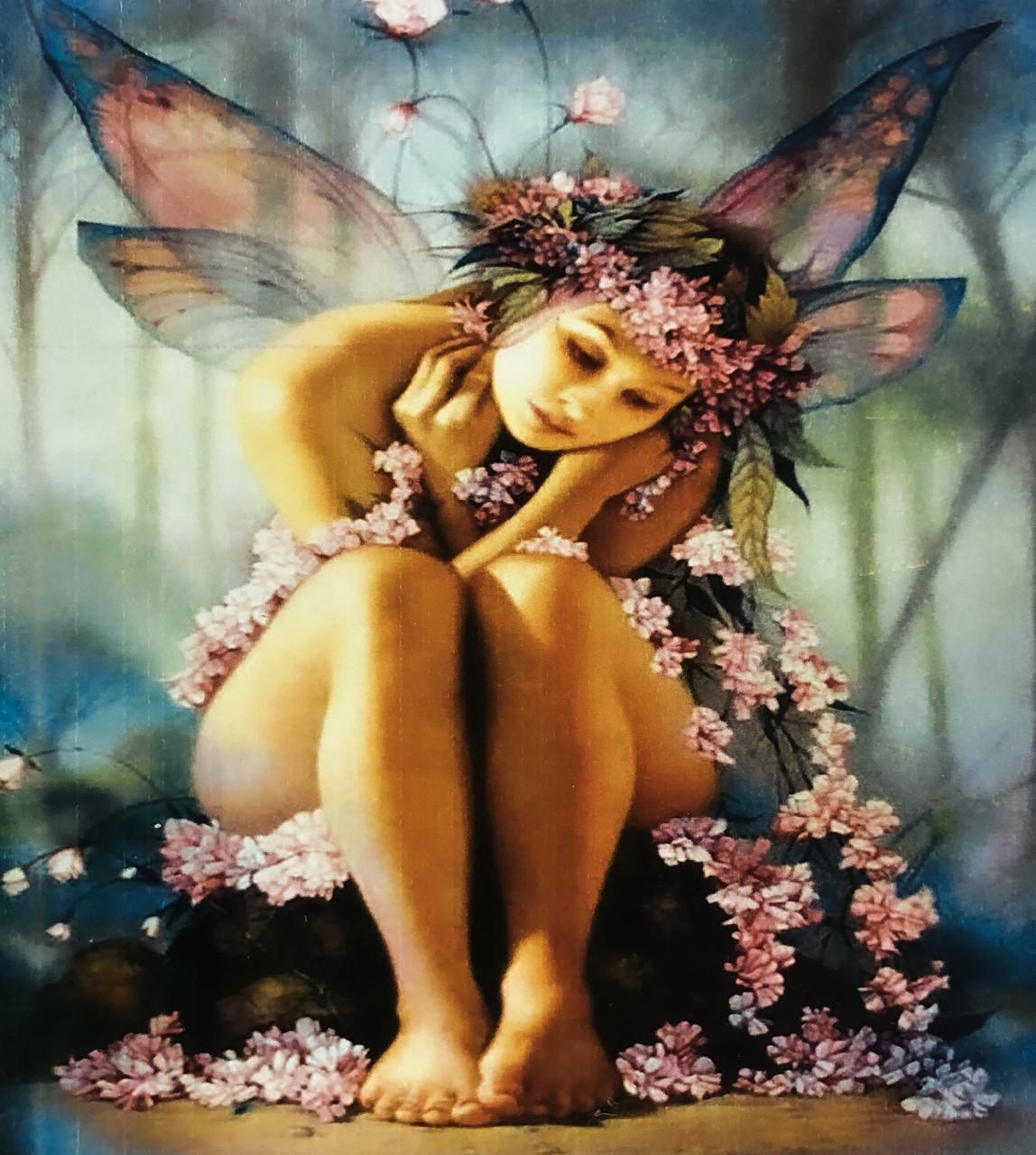 Набор алмазной вышивки на подрамнике Эльфийка 40x50 см (АЛП-970)