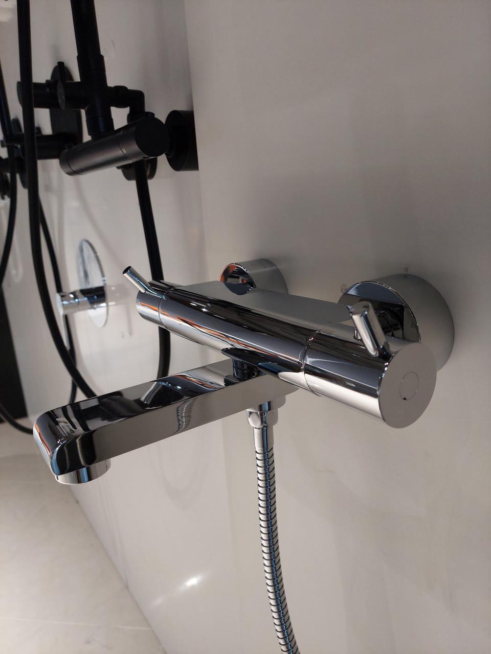 Смеситель для ванны Steinberg 100 3170 с термостатом и встроенным переключателем Хром (1635718998) - фото 8 Смеситель для ванны Steinberg 100 3170 с термостатом и встроенным переключателем Хром (1635718998) - фото 8