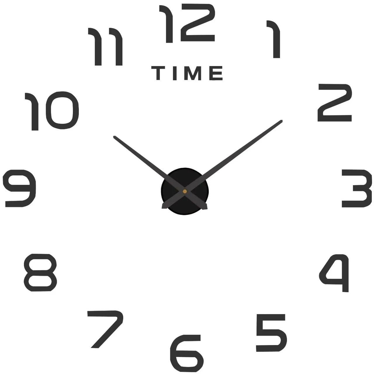 Часы настенные Ruhhy 28335 Черные круглые (5095bf-3169919843)