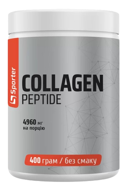 Добавка натуральная Коллаген гидролизованный Sporter Collagen Peptide 400 г