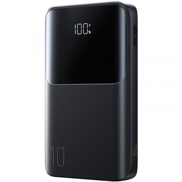 Повербанк Joyroom JR-QP191 10000 mAh 22,5W PD QC 3.0 USB Type-C In/Out 2xUSB-A Black (648452)