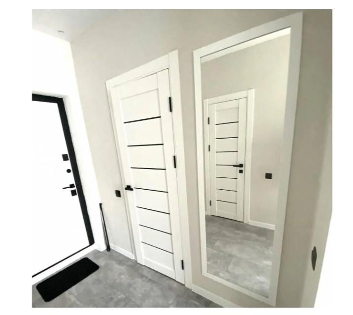 Зеркало настенное 1800 в полный рост в раме 1900х1000 мм Белый (29371109)