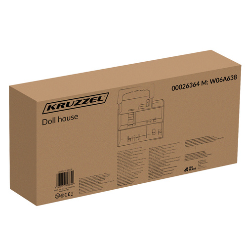 Кукольный домик Kruzzel 26364 деревянный (26364) - фото 3