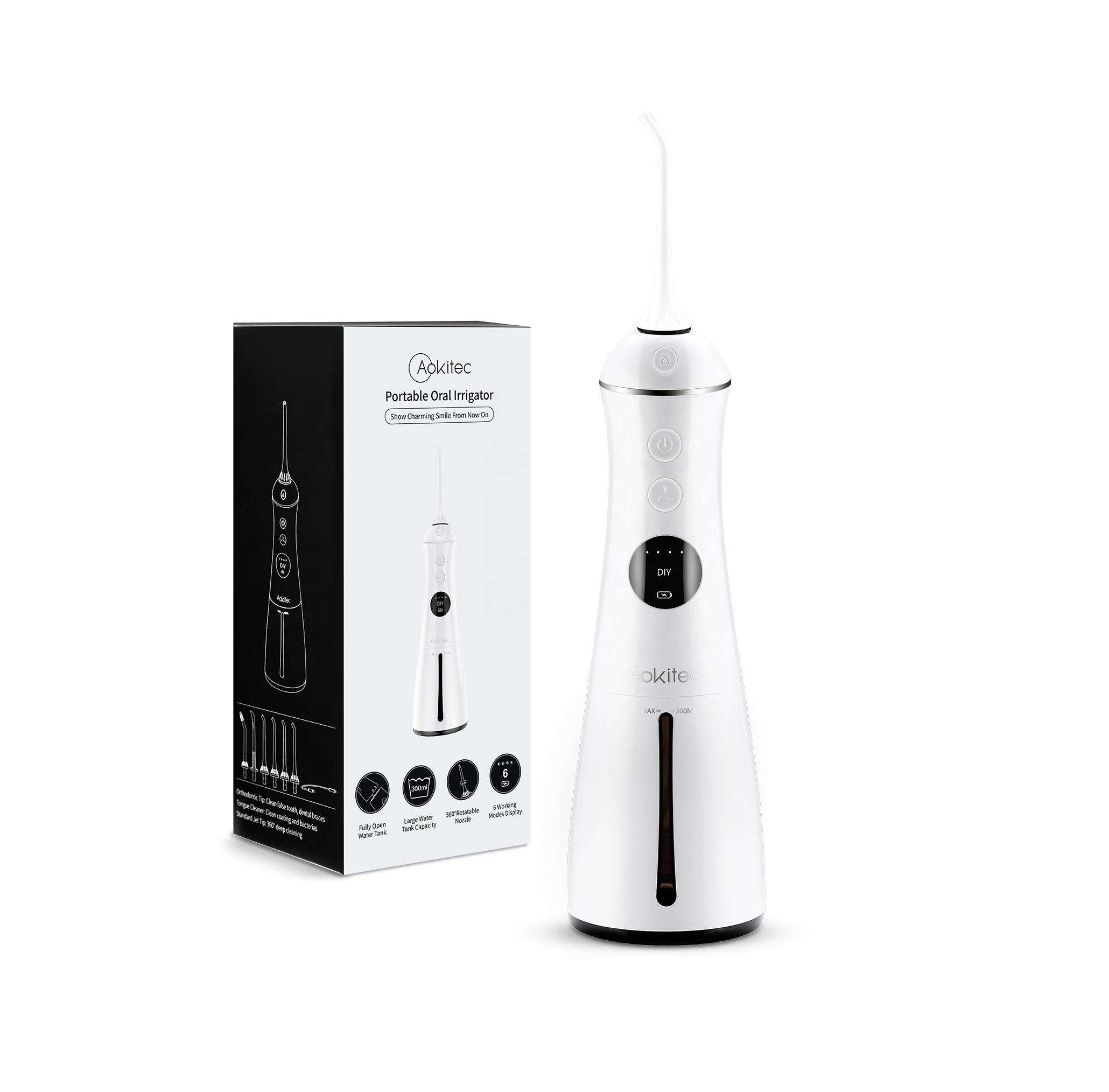 Іригатор портативний для чищення зубів Nicefeel з чохлом (0295)