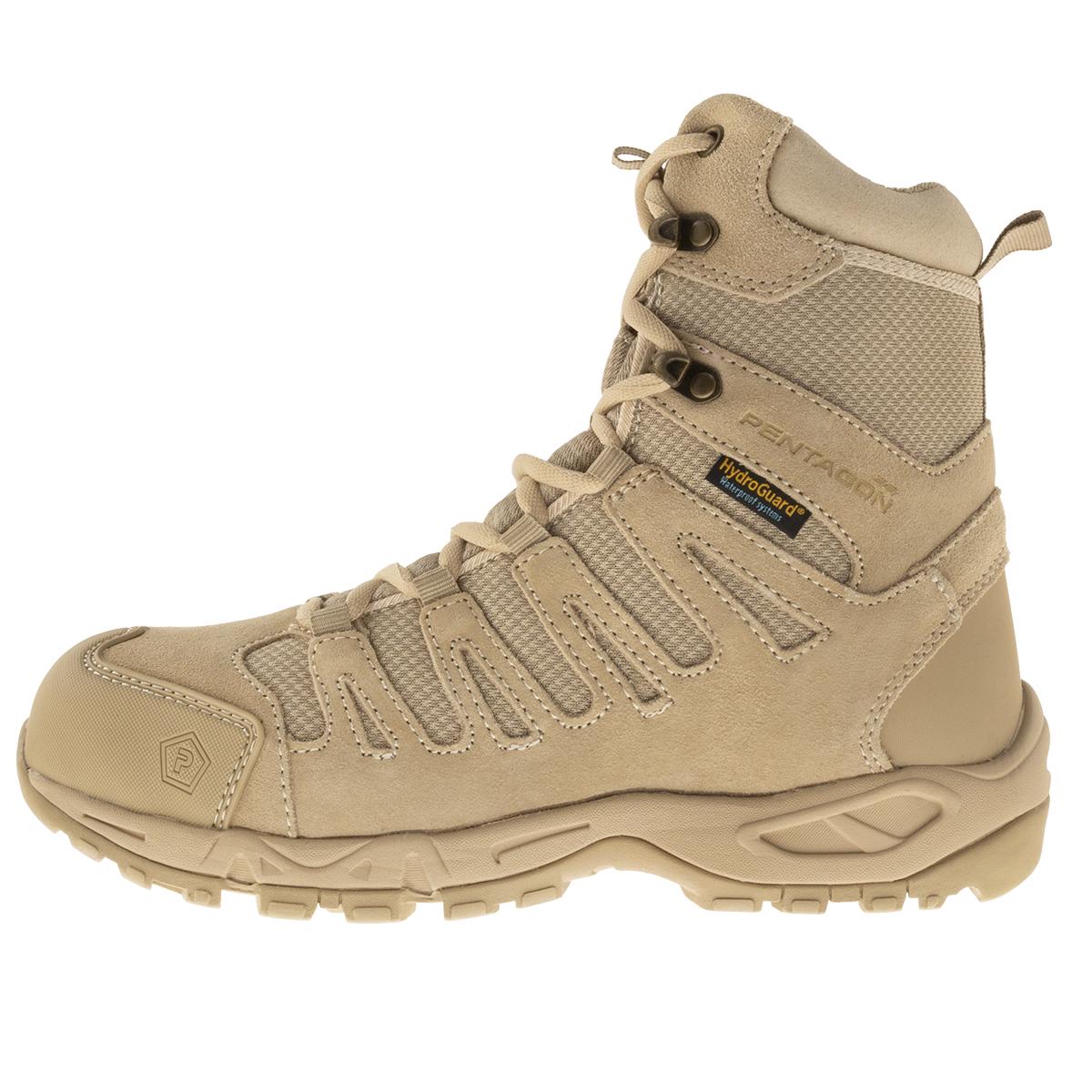 Берці літні Pentagon Achilles Tactical XTR 8 р. 45 Desert Tan (26433) - фото 4