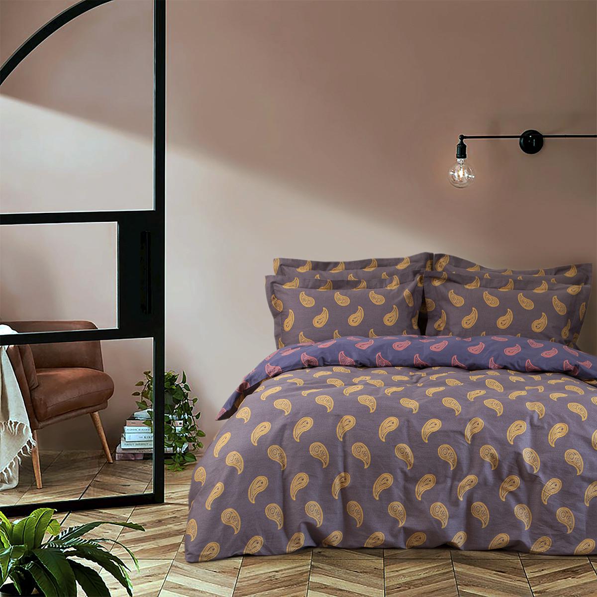 Постельное белье Lotus Home Mora сатин евро (svt-2000022322935)