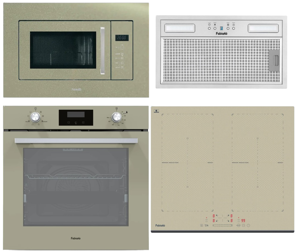 Комплект встроенной техники Induction Champagne (8500.006.0000)