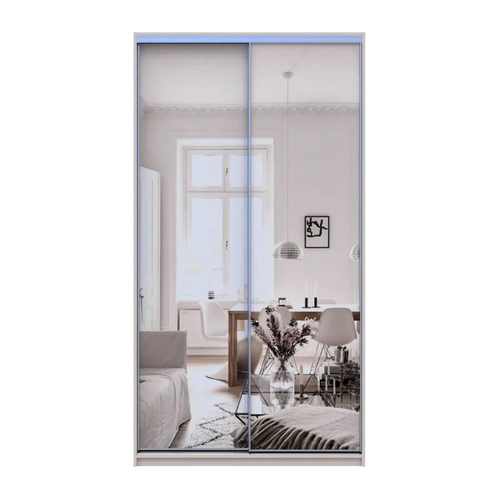 Шкаф-купе Doros Сити Лайт 2 зеркала 120х60х225 см Кашемир (80736341)