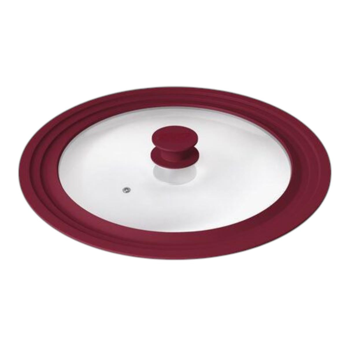 Крышка мультиразмерная Multi-Size Lid стеклянная с силиконовым ободком 26/28/30 см (R41271-28)