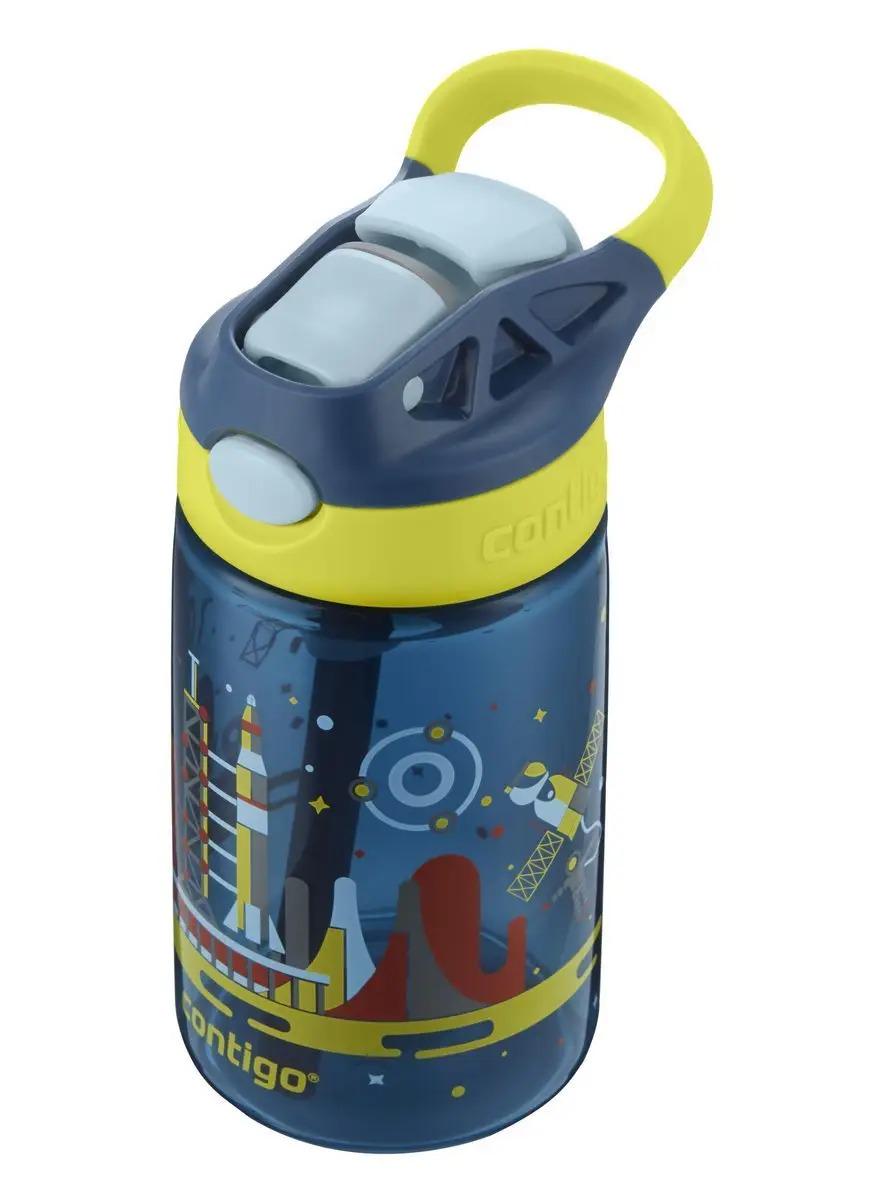 Бутылка для воды детская Contigo Gizmo Flip 420 мл Nautical Space (1075-2116114) - фото 2