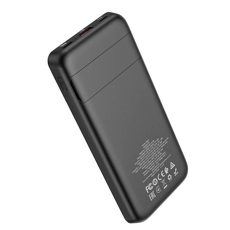 Power Bank Hoco J76 20 Вт 10000 mAh Bobby Magnetic 1 USB/1 Type-C PD/QC 3 A Black (HC-J76) - фото 3