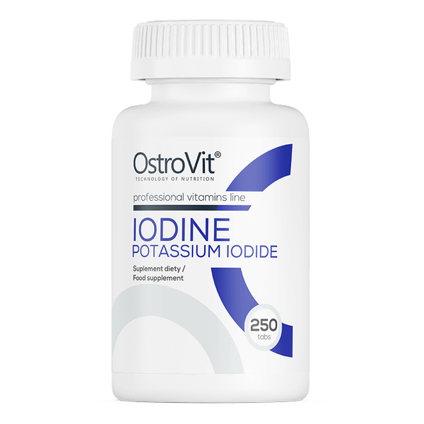 Калій йодид OstroVit IODINE Potassium Iodine 250 tabs - фото 1