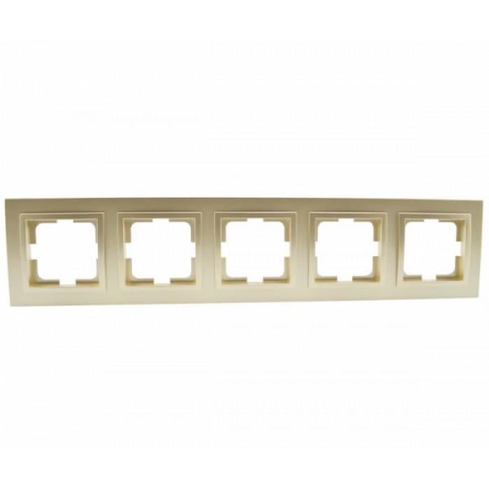 Рамка 5-ная Mono Electric DESPINA Титан (102-220000-164)