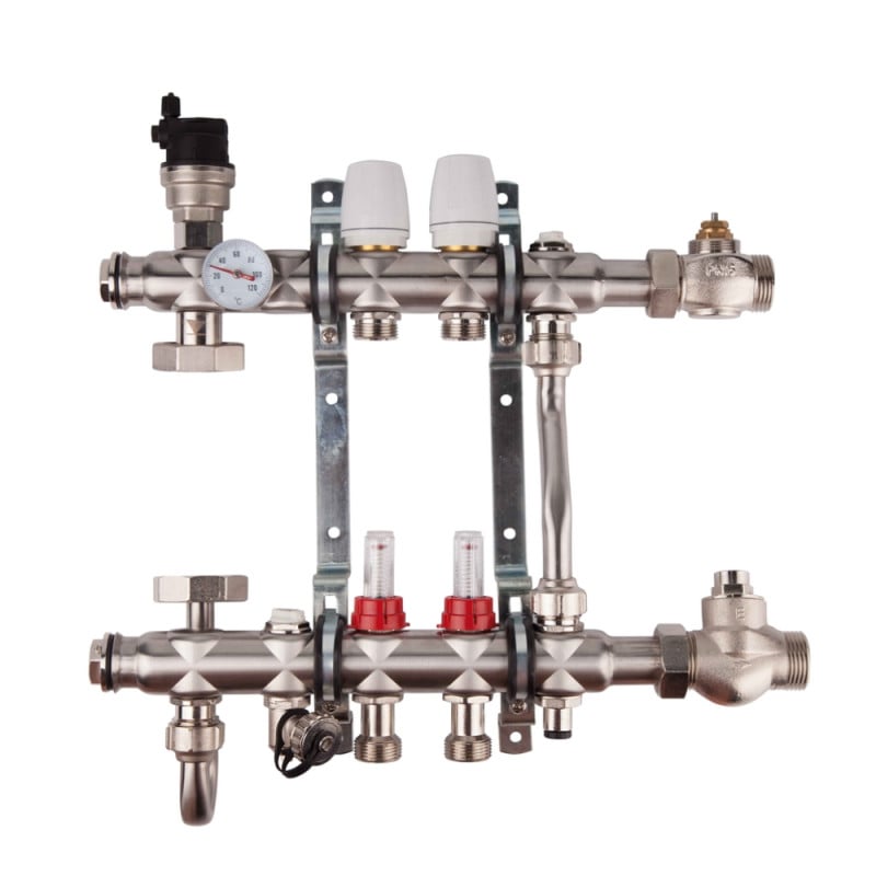Группа коллекторная SD Forte 1"2 SFE0012 нержавеющая сталь без насоса (VD00021167)